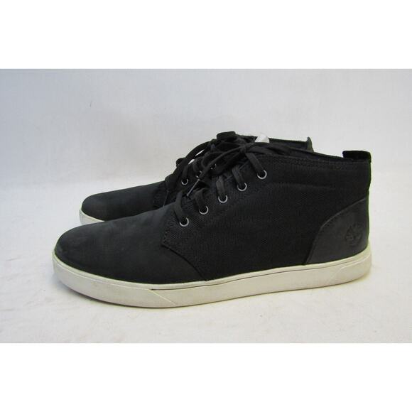 Timberland Mens Size 11.5 M Black Suede Lace Up Ankle Casual Sneaker Boots main image 6